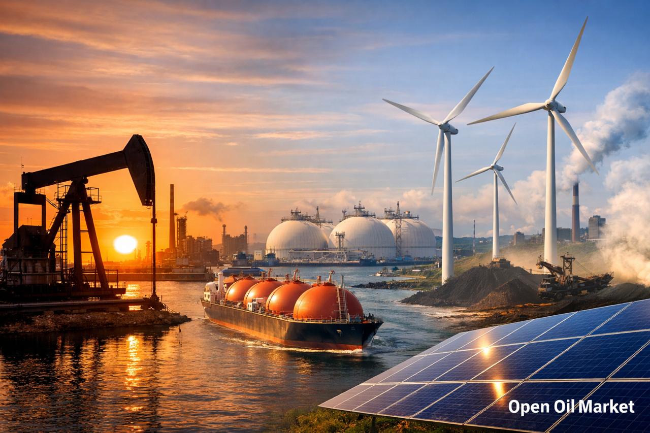 Nachrichten Öl- und Gasindustrie und Energie – Sonntag, 21. Dezember 2025 Gütermarkt, Öl, Gas, Energie