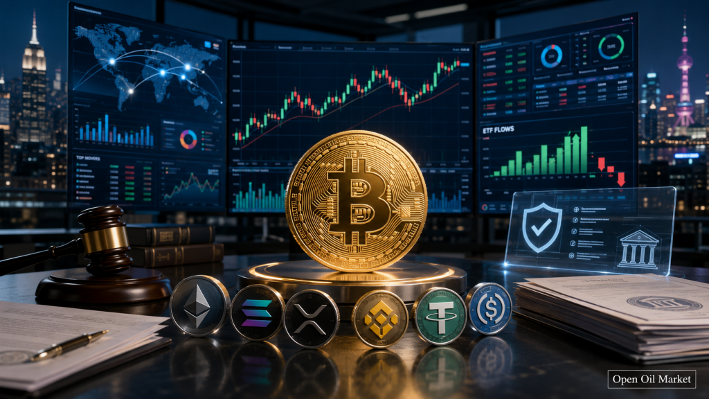 Neuigkeiten über Kryptowährungen, Sonntag, 5. Juli 2026: Bitcoin, ETF-Ströme und Regulierung von Stablecoins