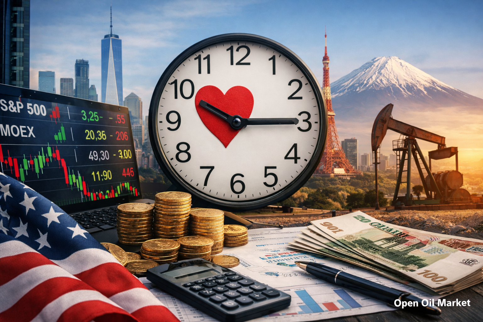 Wirtschaftliche Ereignisse und Unternehmensberichte — Samstag, 14. Februar 2026 Globaler Markt, S&P 500, Euro Stoxx 50, Nikkei 225, MOEX