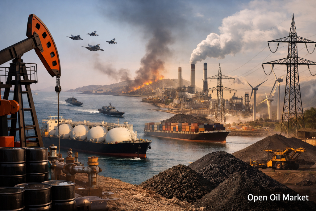 Nachrichten Öl, Gas und Energie 3. April 2026 – Öl, Gas, LNG, Raffinerien und Strom