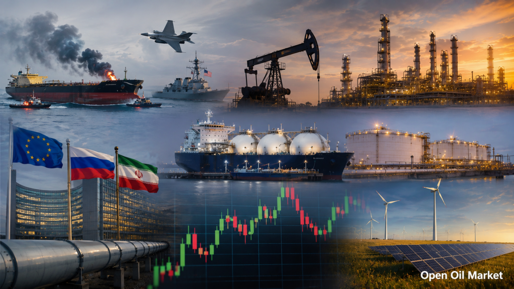 Überblick über den Energiesektor am 24. Juli 2026: Preise für Brent- und WTI-Öl, TTF-Gas, OPEC+, Raffinerien, Erdölprodukte, erneuerbare Energien und Kohle