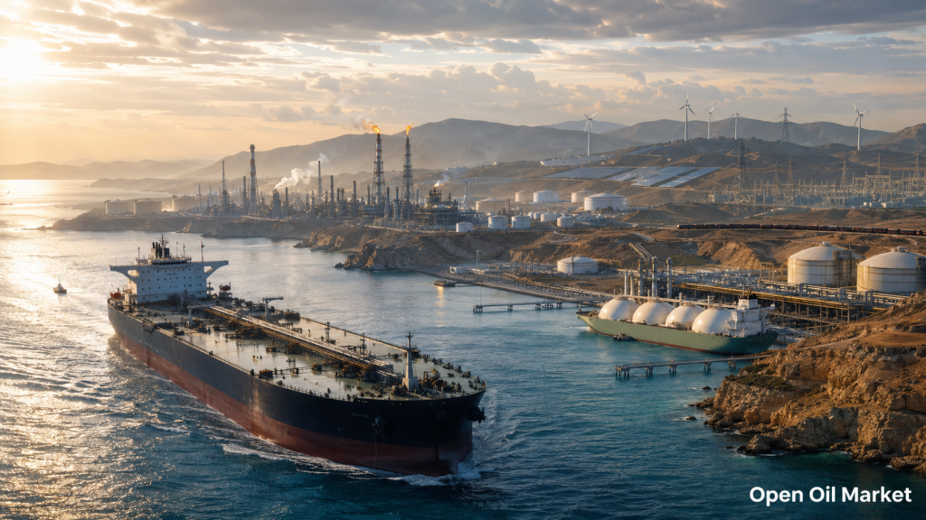 Globaler Energiesektor am 30. Juni 2026 – Brent-Öl, Gas in Europa, Erdölprodukte, Raffinerien, Elektrizitätswirtschaft und EE