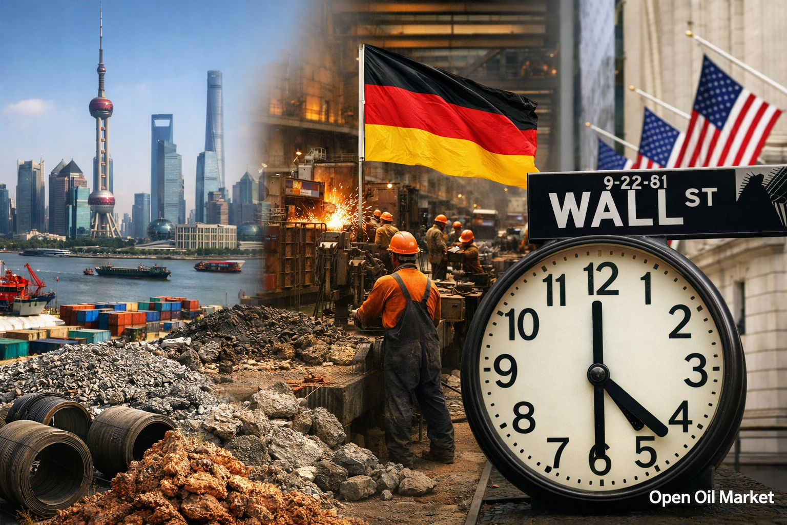 Globale Finanzmärkte Inflation China Industrieproduktion Deutschland Inflations-erwartungen USA wirtschaftliche Ereignisse 9. März 2026