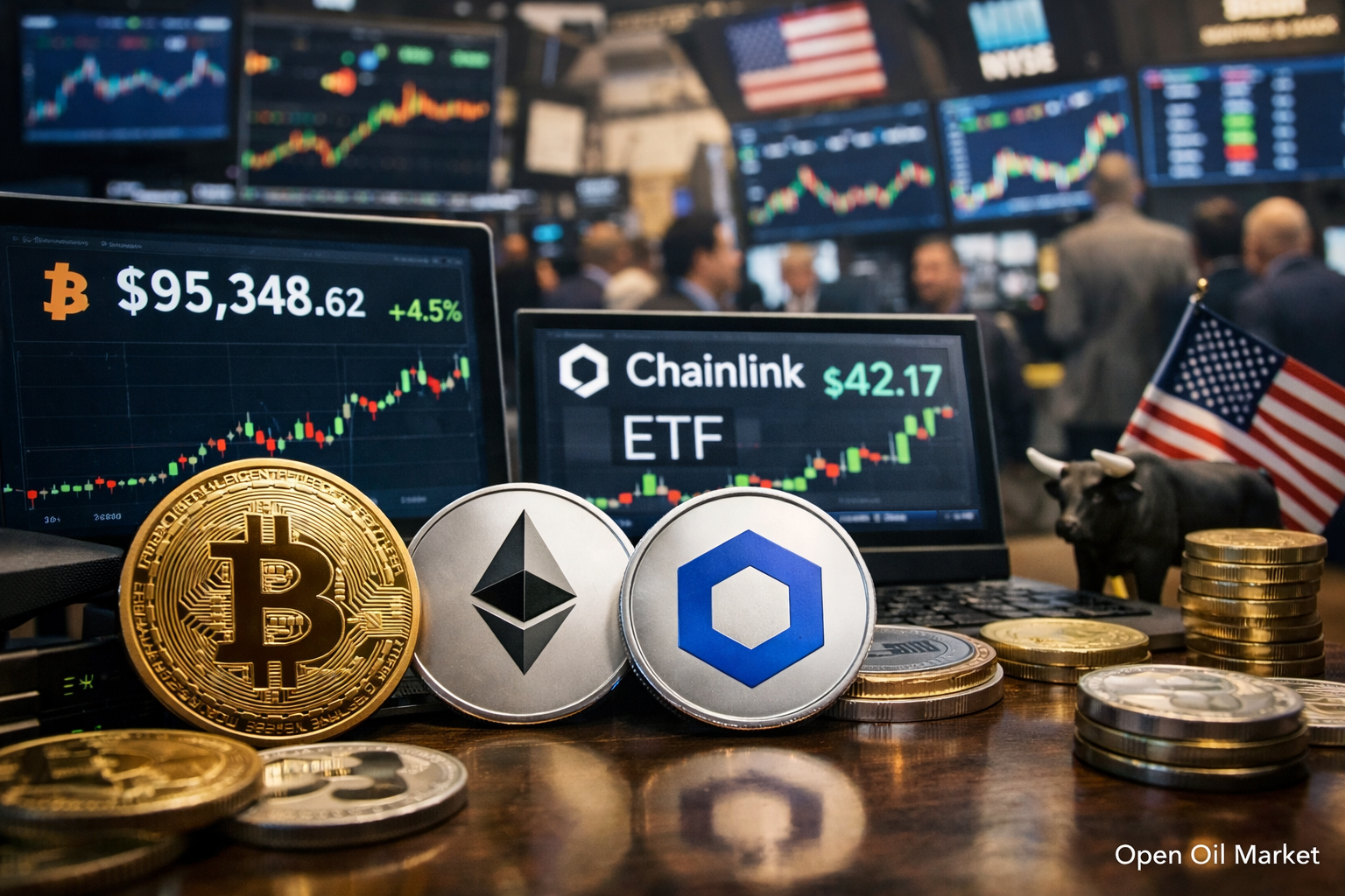 Nachrichten über Kryptowährungen, Donnerstag, 15. Januar 2026 Chainlink-ETF debütiert an der NYSE
