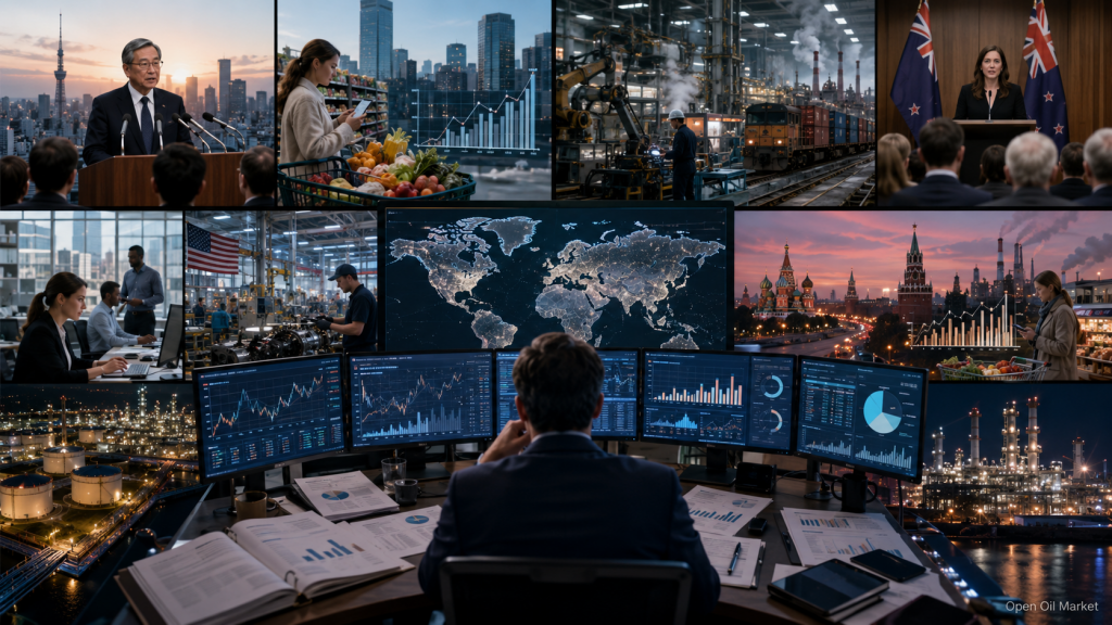 Wirtschaftliche Ereignisse und Unternehmensberichte, Mittwoch, 27. Mai 2026: RBNZ-Zinssatz, CPI Australien, ADP-Beschäftigung, Industrieproduktion Russland und Berichte von Salesforce, Snowflake, Marvell und HP