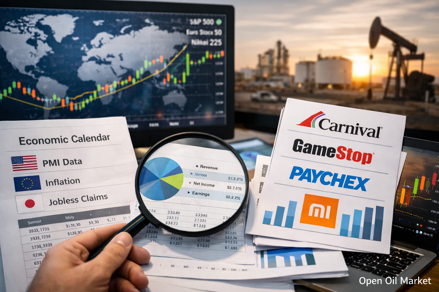 Analyse der globalen Wirtschaft und Unternehmensberichte Woche 23-27 März 2026 für Investoren