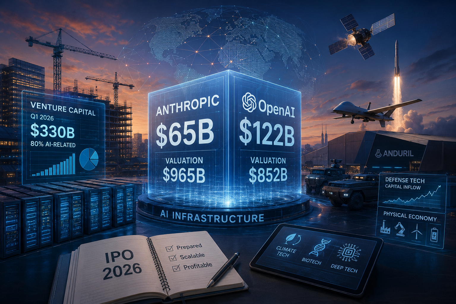 Startup- und Venture-Capital-News, Mittwoch, 3. Juni 2026: AI-Infrastruktur, Verteidigungstechnologien und Fokus auf die physische Wirtschaft