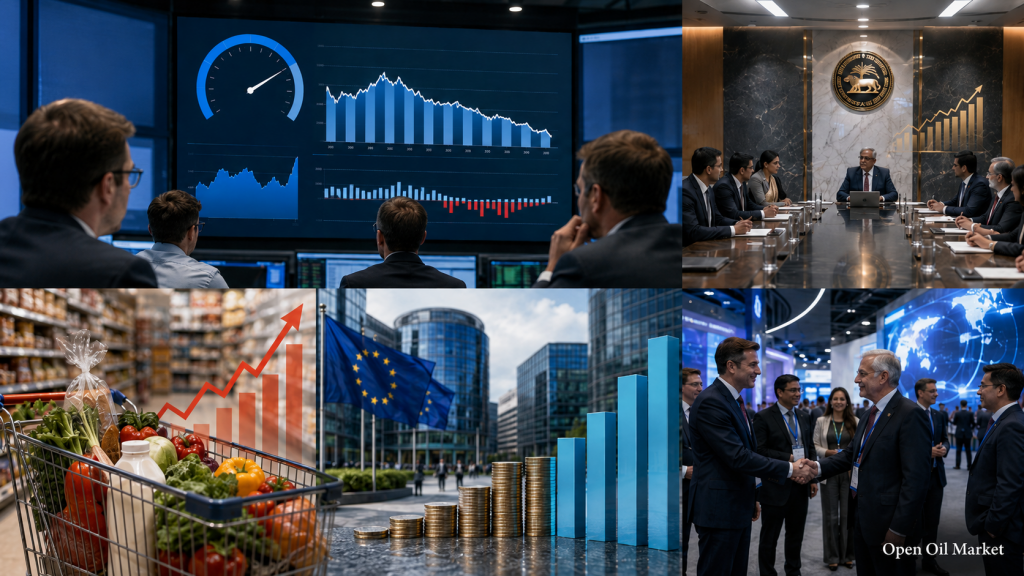 Wirtschaftsereignisse 5. Juni 2026: Non-Farm Payrolls, Indischer Leitzins, BIP Eurozone, SPIEF