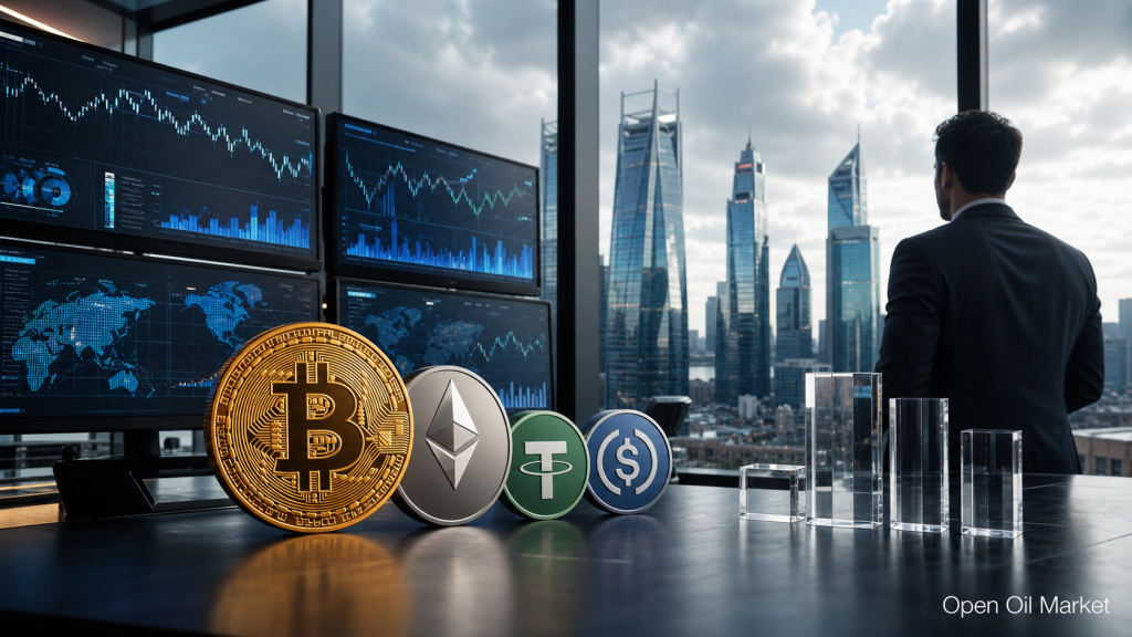 Nachrichten über Kryptowährungen, 4. Mai 2026: Bitcoin behauptet die Führungsposition im Zuge von ETF-Zuflüssen und Stablecoins