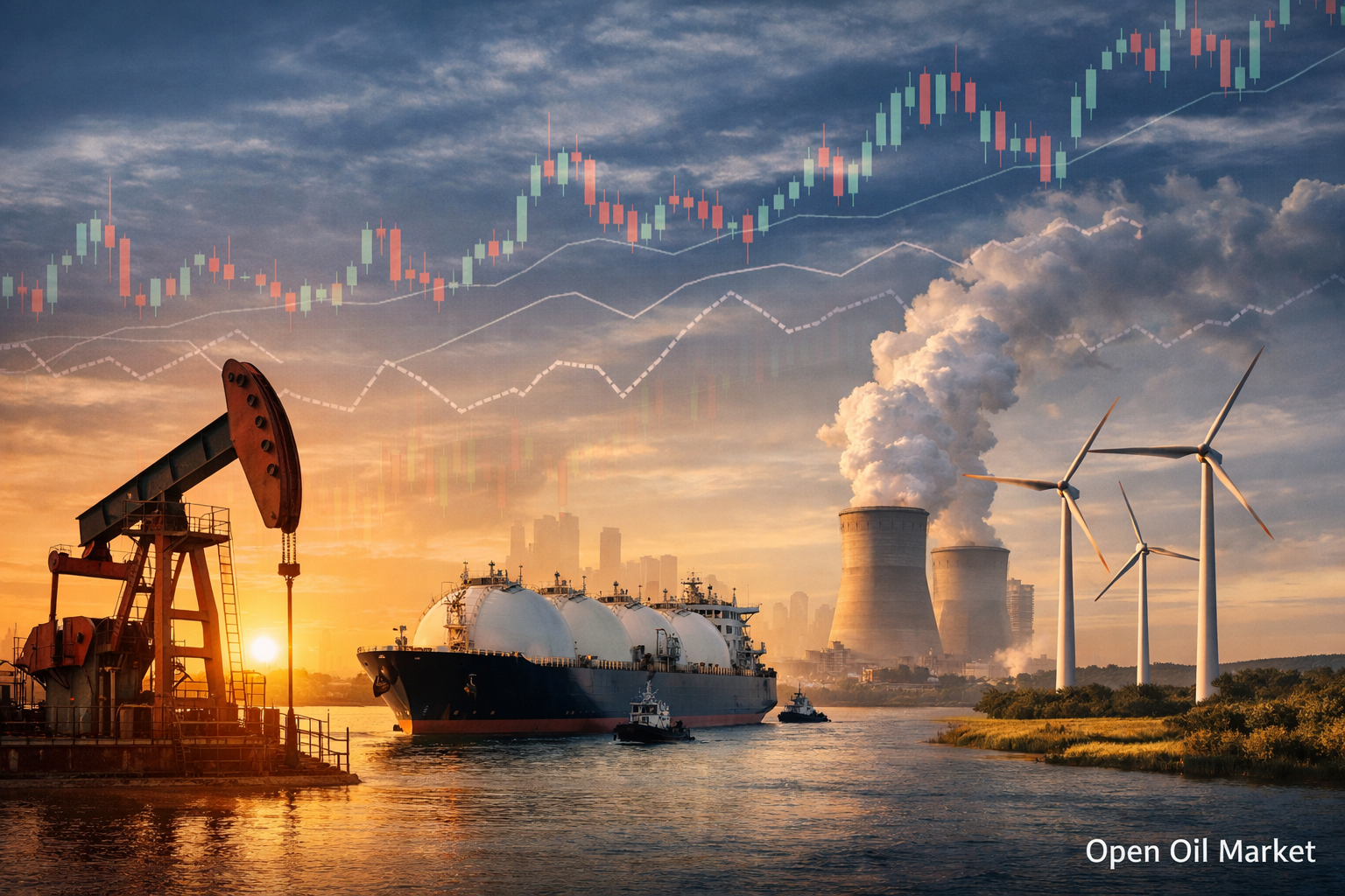 Nachrichten über Öl und Energie, Donnerstag, 18. Dezember 2025: Öl auf einem jahreszeitlichen Tief aufgrund der Hoffnungen auf Frieden in der Ukraine.