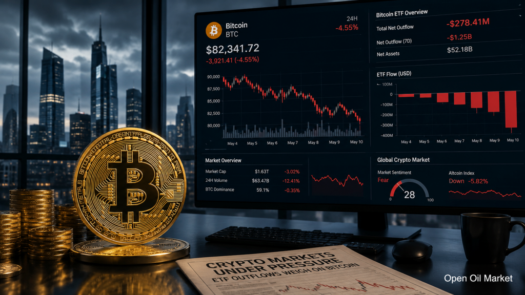 Kryptowährungsnachrichten am 2. Juli 2026: Bitcoin unter Druck durch ETF-Abflüsse und Rückgänge auf dem Markt der digitalen Assets