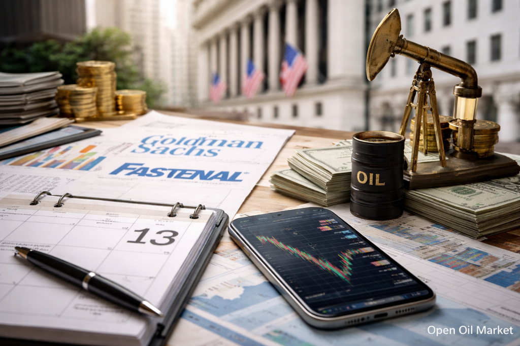 Wirtschaftliche Ereignisse und Unternehmensberichte am Montag, 13. April 2026: Beginn der Berichtsaison in den USA, OPEC-Bericht und Signale für die globalen Märkte