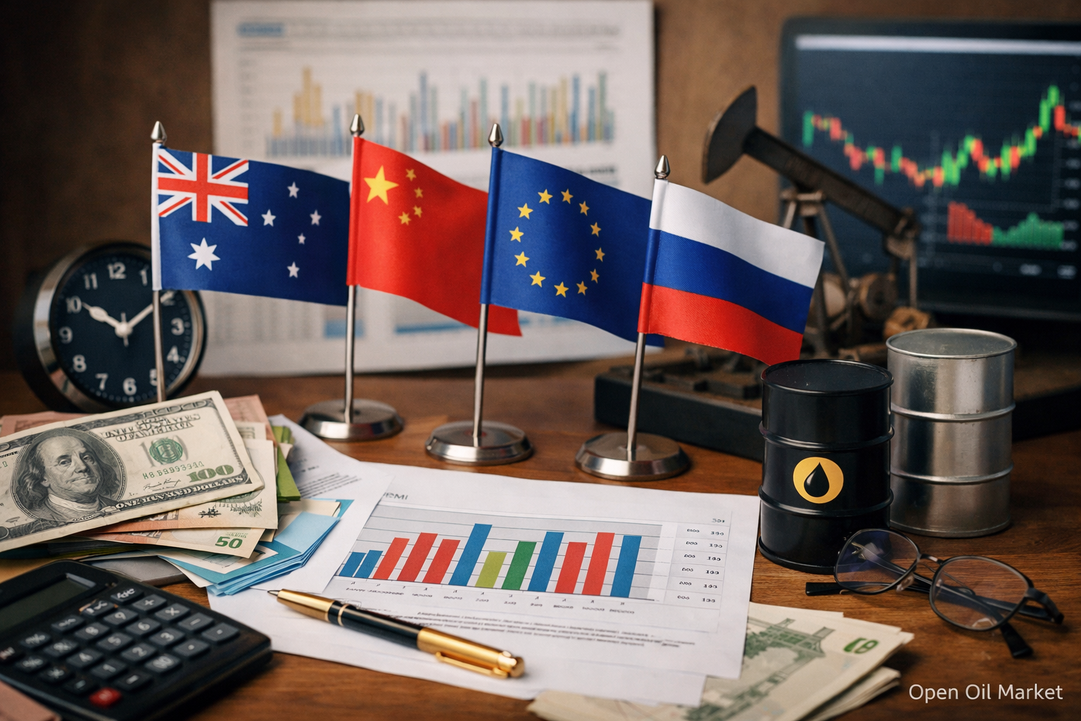 Wirtschaftliche Ereignisse und Unternehmensberichte - 4. März 2026 S&P 500, Euro Stoxx 50, Nikkei 225 und MOEX