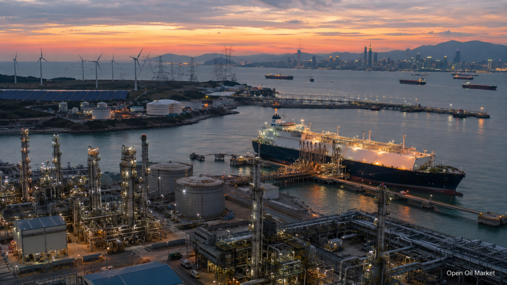 Öl- und Gasnachrichten sowie Energie News 16. Mai 2026: Ölterminal, LNG-Tanker, Raffinerie, erneuerbare Energien und globale Energieinfrastruktur