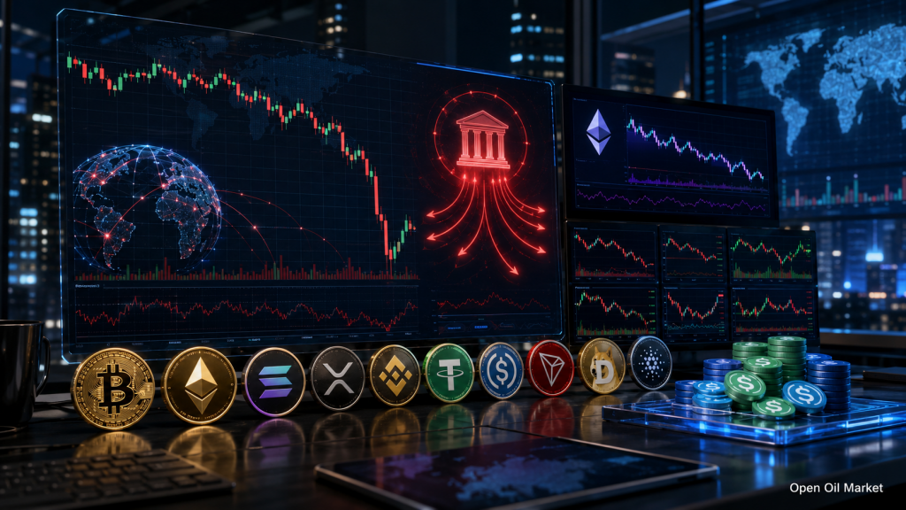 Krypto-Nachrichten, Freitag, 5. Juni 2026: Bitcoin unter Druck durch ETF-Abflüsse, Markt sucht Halt in Regulierung und Stablecoins