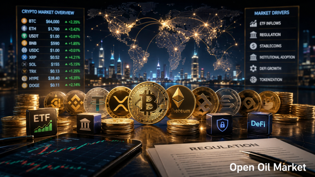 Kryptowährungen am 12. Juli 2026: Bitcoin, Ethereum, ETFs, Stablecoins und Regulierung