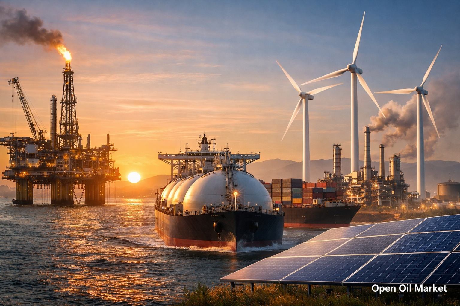 Nachrichten Öl- und Gasindustrie und Energie, Dienstag, 30. Dezember 2025: Ölüberschuss und beschleunigter Energieübergang