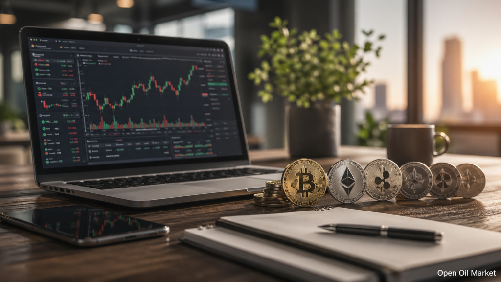Nachrichten Kryptowährungen, Montag, 27. April 2026, institutionelles Wachstum, Bitcoin, Ethereum, globaler Markt