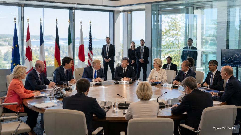 Wirtschaftliche Ereignisse und Unternehmensberichte, Montag 15. Juni 2026: G7 in Frankreich, EU-Verhandlungen, Lagarde und Industrie USA.