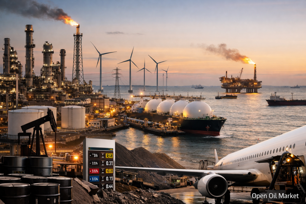 Nachrichten über Öl und Gas sowie Energie am 26. März 2026 – Öl 100 USD, Dieselknappheit und steigende Margen der Raffinerien