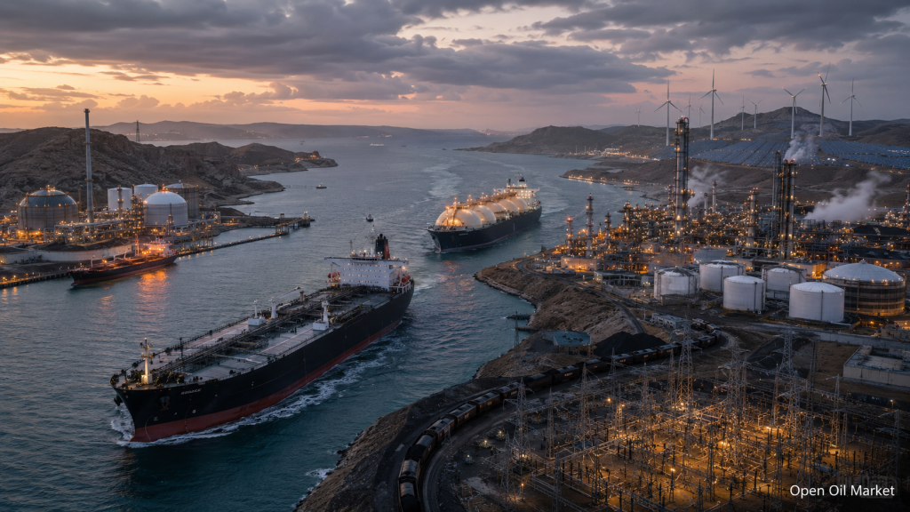 Nachrichten zu Öl und Gas sowie Energie am 29. Mai 2026: Straße von Hormuz, LNG, Raffinerien und globale Energiesicherheit