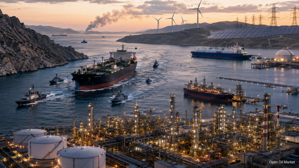 Nachrichten über Öl und Energie — Montag, 20. Juli 2026: Hormuz und Angriffe auf Tanker bringen geopolitischen Aufschlag für Öl zurück