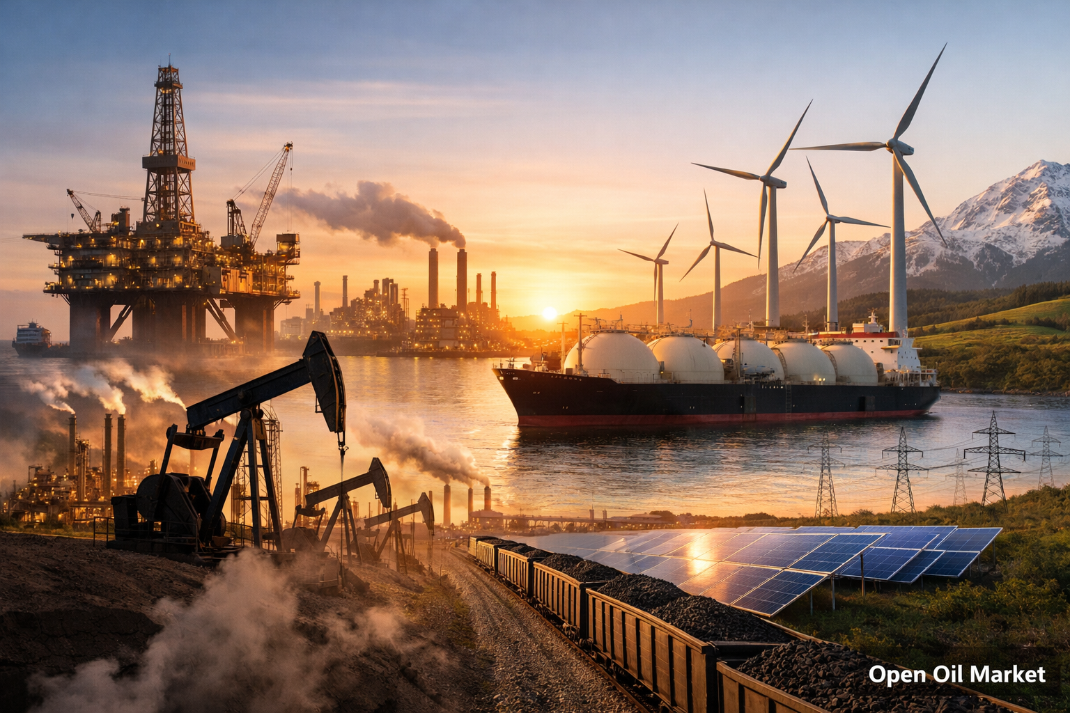 Nachrichten über Öl, Gas und Energie – Sonntag, 11. Januar 2026: Sanktionärer Druck und Marktstabilität.