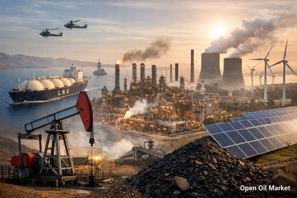 Öl- und Gasindustrie am 29. März 2026: Marktanalyse zu Öl, Gas, LNG, Raffinerien, elektrischer Energie und erneuerbaren Energien im Kontext globaler Risiken Open Oil Market