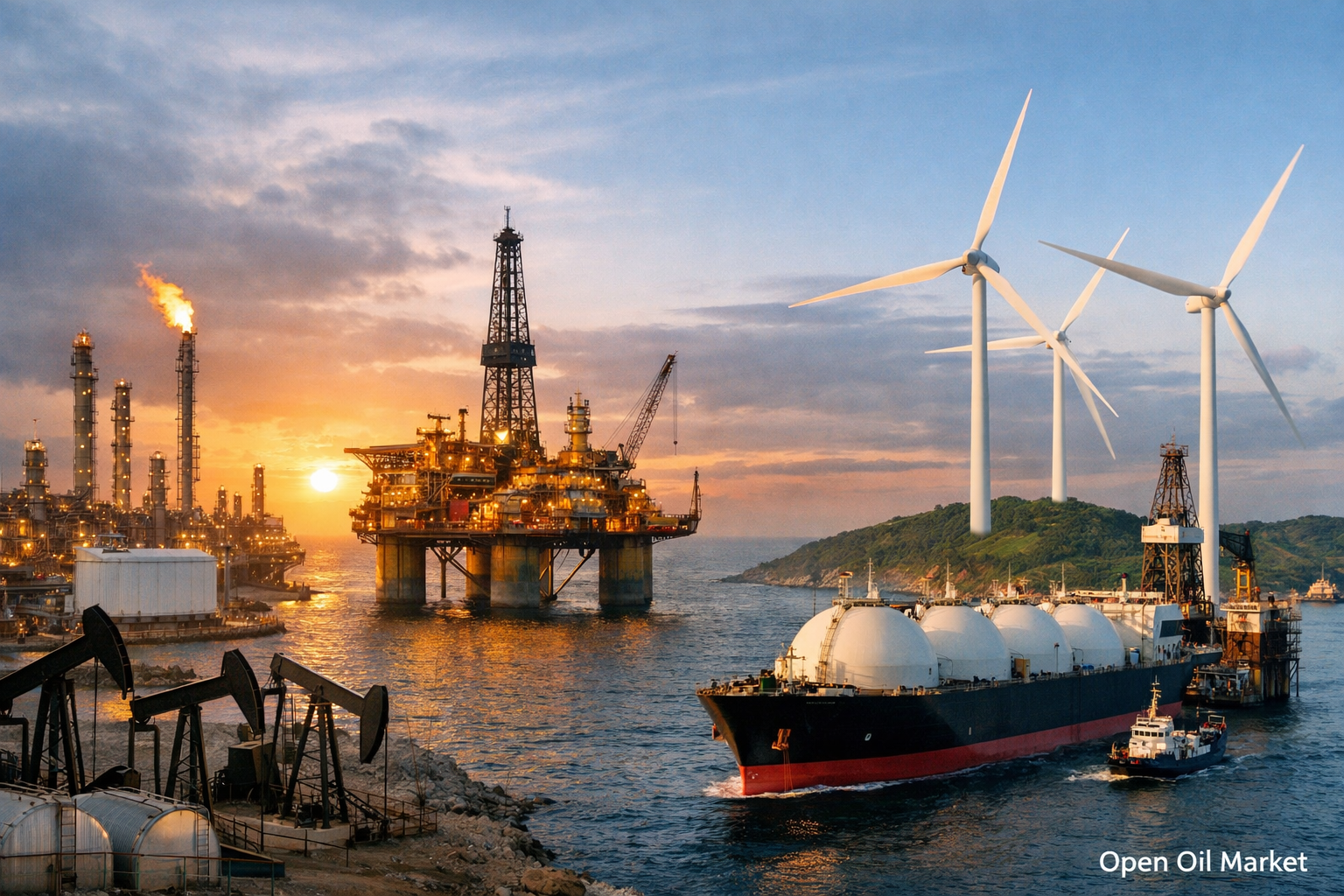 Weltmarkt für den Energiesektor: Öl, Gas, Elektroenergie und EE – Ereignisse vom 4. Februar 2026