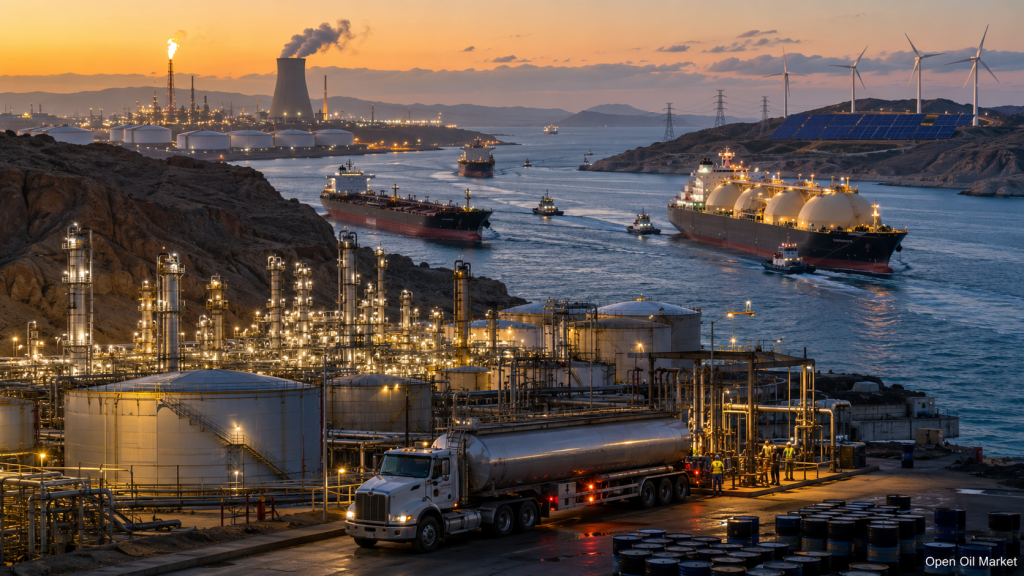 Öl, Gas und Energie am 21. Juli 2026: Hormuz, API-Vorräte und Mineralölprodukte
