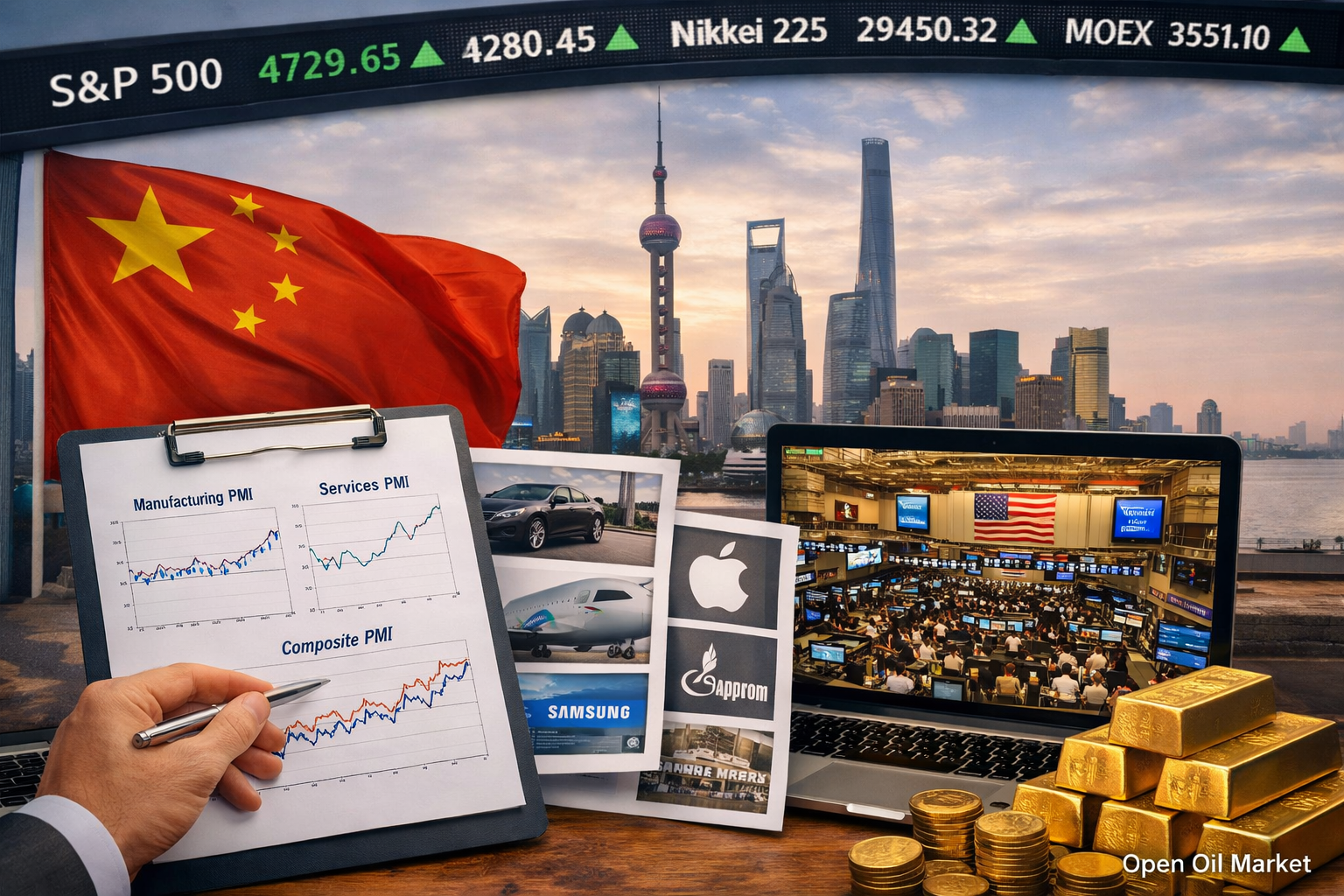 Wirtschaftliche Ereignisse und Unternehmensberichte – Samstag, 31. Januar 2026: Chinas PMI und Orientierung für Investoren.