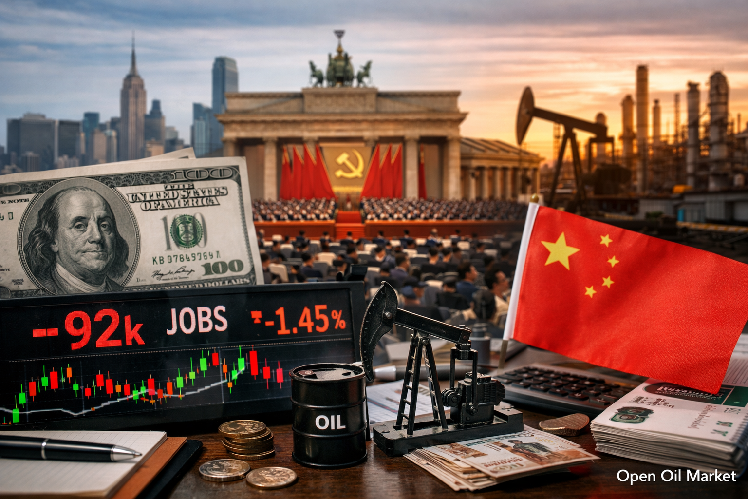 Wirtschaftliche Ereignisse und Unternehmensberichte – Samstag, 7. März 2026: Märkte beurteilen die US-Arbeitsmarktdaten und die Entscheidungen Chinas