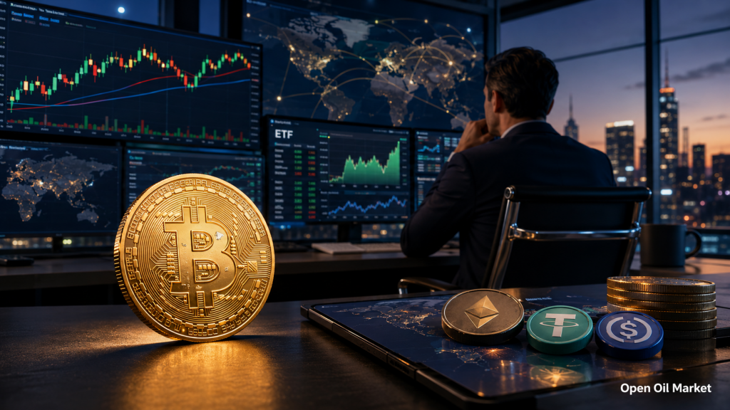 Kryptowährungsnachrichten, Montag, 15. Juni 2026: Bitcoin hält Schlüsselbereich, Investoren beurteilen ETFs, Stablecoins und Tokenisierung von Vermögenswerten