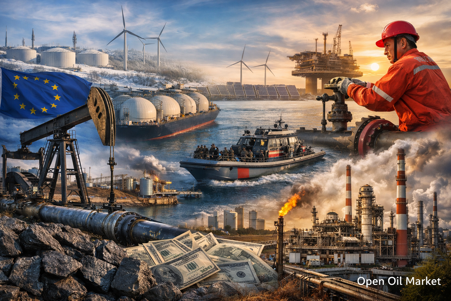 Nachrichten der Energiebranche - Donnerstag, 8. Januar 2026: Der globale Markt für Öl, Gas und Energie steht unter Druck aufgrund von Überproduktion.