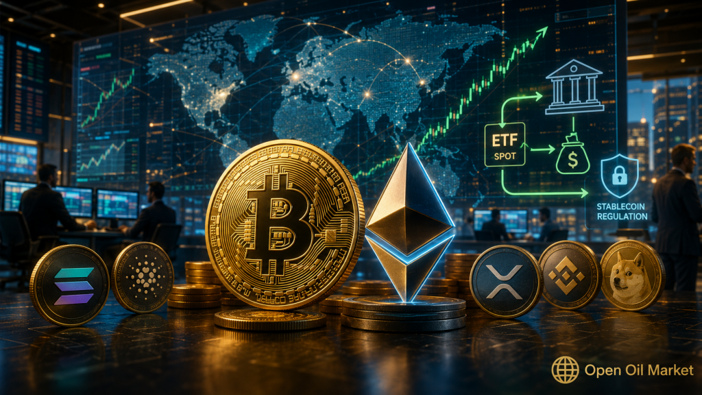 Neuigkeiten über Kryptowährungen am 15. Juli 2026: Bitcoin, Ethereum und Regulierung von Stablecoins