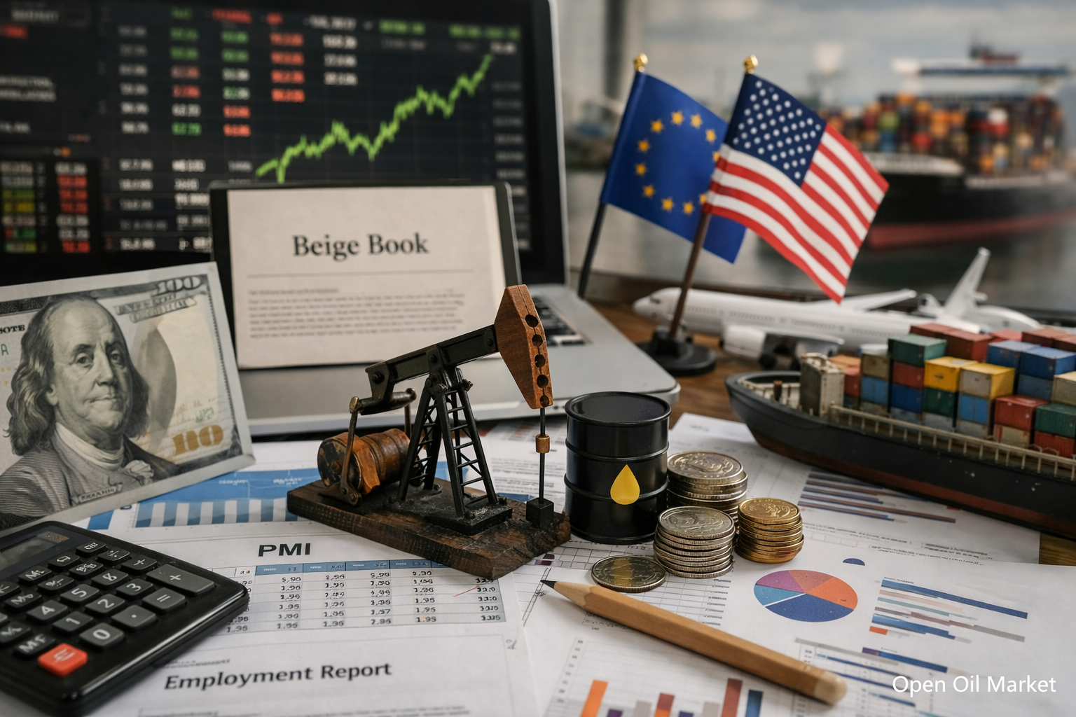 Wirtschaftliche Ereignisse und Unternehmensberichte der Woche vom 2. bis 6. März 2026: PMI, Inflation Eurozone, ADP und Nonfarm Payrolls