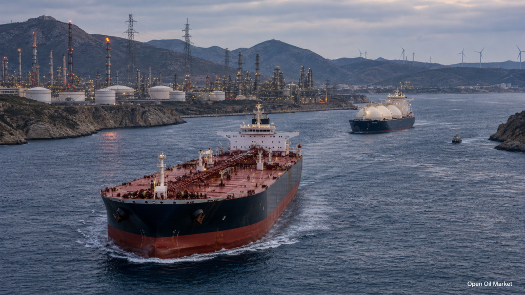 Nachrichten Öl- und Gasindustrie und Energie 3. Mai 2026: OPEC+, Straße von Hormuz und der Kampf um LNG verändern das Gleichgewicht des weltweiten TEP.