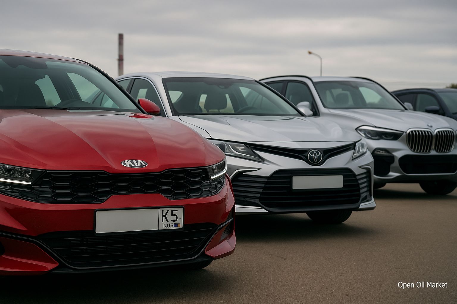 Importautos in Russland teurer: neue Verwertungsgebühr und starker Preisanstieg für Autos über 160 PS