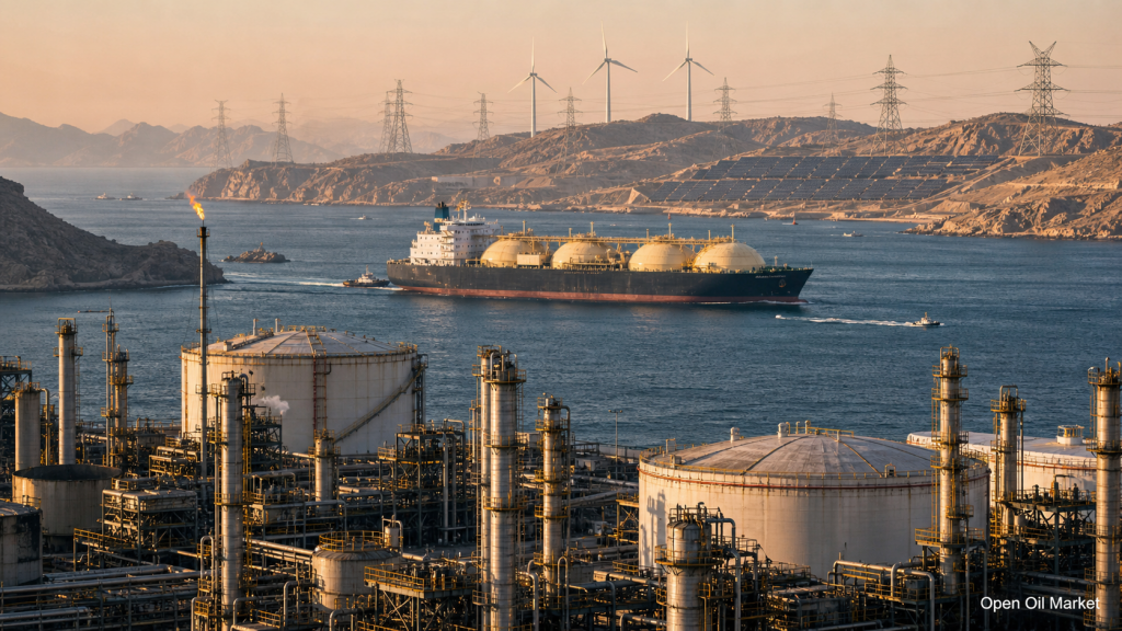 Nachrichten Öl- und Gasbranche und Energieversorgung — Montag, 4. Mai 2026: OPEC+ erhöht Quoten vor dem Hintergrund der Krise in der Straße von Hormus und des Kraftstoffmangels.