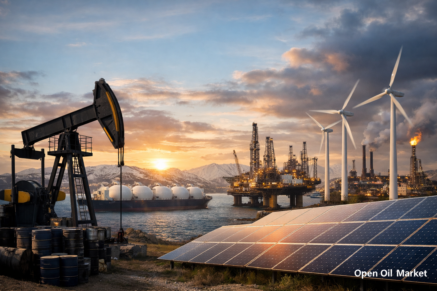 Nachrichten Öl- und Gas sowie Energie 18. Januar 2026 – weltmarkt TÄK, öl, gas, ee und energetischer markt