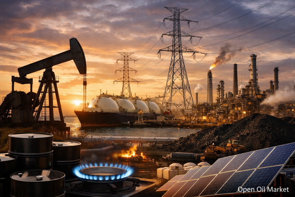 Nachrichten Öl- und Gasindustrie und Energie — Freitag 17. April 2026: Öl bleibt hoch, globaler Umbau des Energiesektors