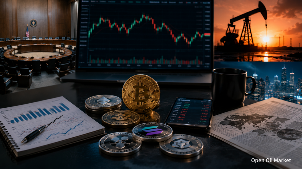 Kryptowährungsmarkt 27. Juli 2026: Bitcoin $64 000, Abfluss aus ETFs, FOMC-Sitzung und Top-10 Kryptowährungen