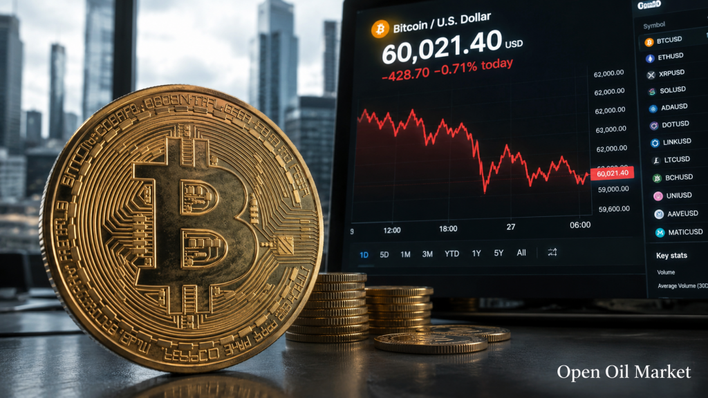 Kryptowährungsnachrichten 28. Juni 2026: Bitcoin bei $60.000, ETF-Abflüsse und Stablecoins