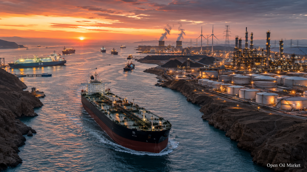 Weltmarkt TÄK am 10. Juli 2026: Öltanker, Raffinerien, Gasinfrastruktur, EE, Kohle und Elektrizität